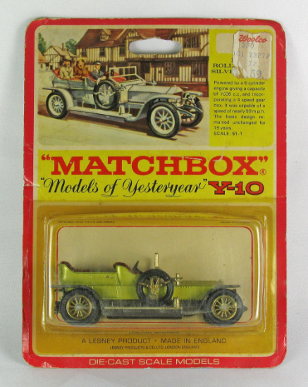 Picture of MATCHBOX YESTERYEAR HTF BLISTER PACK EDITION