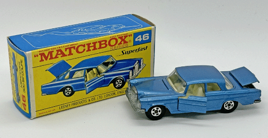 Picture of MATCHBOX SUPERFAST MB46 MERCEDES BLUE