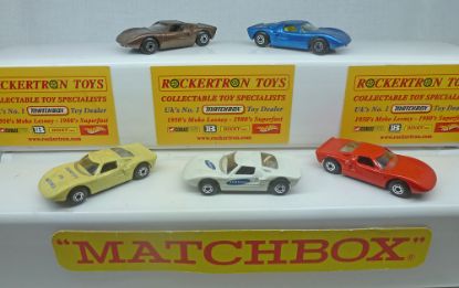 Picture of NOVEMBER EBAY AUCTION PREVIEW MATCHBOX BULGARIAN FORD GT'S