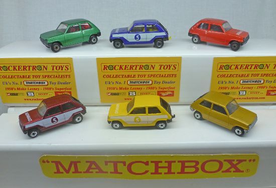 Picture of NOVEMBER EBAY AUCTION PREVIEW MATCHBOX BULGARIAN RENAULT'S