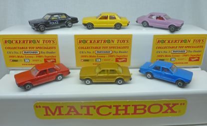 Picture of NOVEMBER EBAY AUCTION PREVIEW MATCHBOX BULGARIAN FORD CORTINA'S