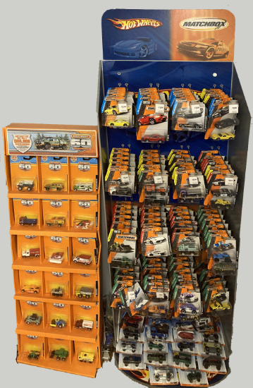 Picture of Matchbox Shop Display Units with Models