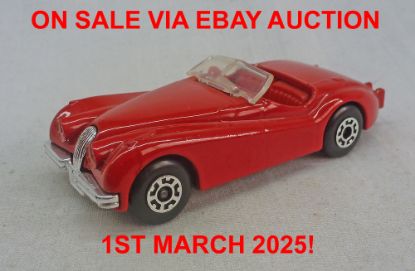 Picture of Matchbox PRE PRODUCTION MB22 Jaguar XK120 RED