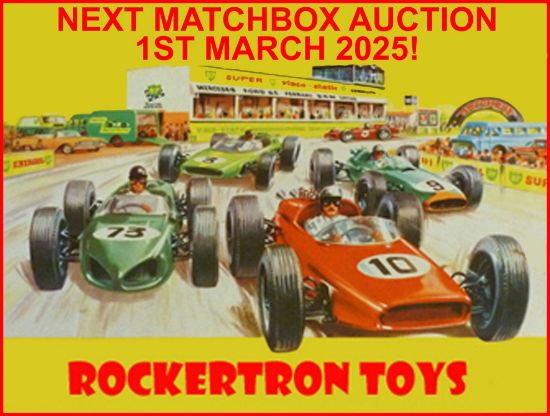 Picture of OUR NEXT SPECIALIST MATCHBOX EBAY AUCTION STARTS 1ST MARCH 2025!